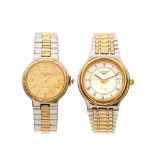 Longines, two quartz bracelet watches