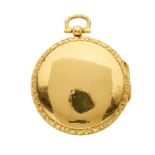 An early 20th century 9ct gold locket pendant