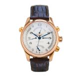 Longines, an 18ct rose gold Master Collection Retr