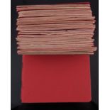 Parcel of EW Brandon Red Stamp duplicate books unused