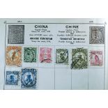 World collection, Triumph stamp album for British & foreign postage stamps by Rapkin, inc better cat