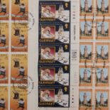 Thematics - Europa, Guernsey sets in full sheets fine used with 1978-79 and 1982-1991 issues complet