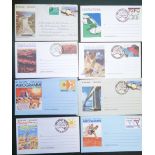 Australia, collection of Airmail letters Mint, Used and FDI 1950s to 1991 with interesting range inc