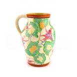 Clarice Cliff for Newport Pottery, a trial Lotus jug