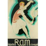 Rene Vincent (French 1879-1936), Raquette Ram