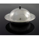 Keswick School of Industrial Arts, an Arts and Crafts silver plated muffin dish