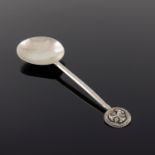 Edward Spencer for Artificers Guild, an Arts and Crafts silver spoon, London 1926
