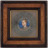 A portrait miniature of King Edward VIII