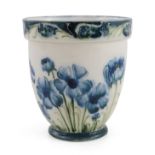 William Moorcroft for James MacIntyre, a Blue Poppy vase