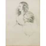 T...Light (British, 19th Century), The Bud & The Blossom, titled l.l., signed l.r., pencil, 23 by