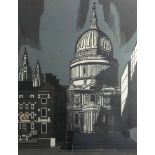 Edward Bawden R.A. (British, 1903-1989), St. Pauls, signed l.r., titled and Artist Proof No.99/100