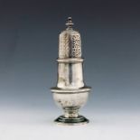 A George VI silver caster, London Assay Office, London 1937