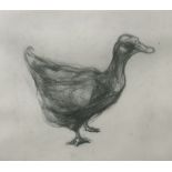 Nicola Hicks M.B.E. (British, 1960), Duck, signed and dated 1996 l.r., No.13/75, monochrome etching,