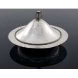 Charles Robert Ashbee for the Guild of Handicraft, an Arts and Crafts silver plated muffin dish