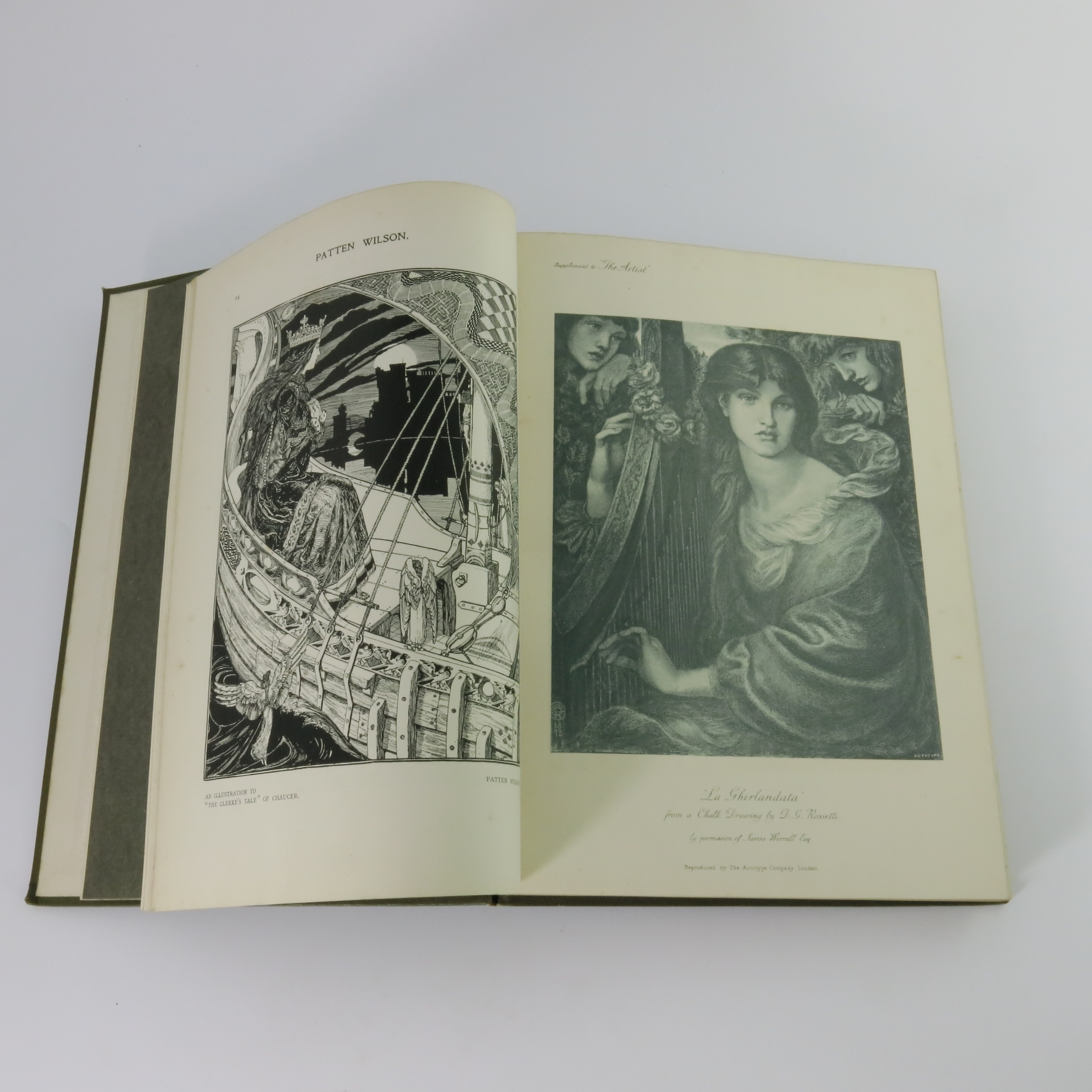 The Artist, Volume 21, January to April, 1898, Pre-Raphaelite Movement page 25-39 - Image 2 of 3
