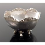 Omar Ramsden, an Arts and Crafts silver bowl, London 1933