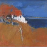 Anne Gordon (Scottish, 1941), Autumn in Skye, signed l.r., titled, signed and dated 2002 verso,