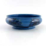 William Moorcroft, a Powder Blue Revived Cornflower bowl