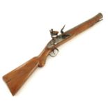 A 19th century flintlock blunderbuss