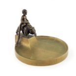 After Michael Powolny, a cast figural dish