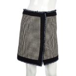 Balenciaga, a wool skirt