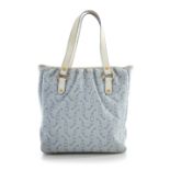 Celine, a pale blue canvas tote