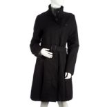 Thomas Burberry, a ladies navy blue, knee-length coat