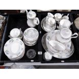 A Richmond Blue Poppy dinner and tea service inclu