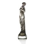 Rene Lalique, a Moyenne Voilee glass statue