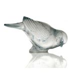 Rene Lalique, a Moineau Timide glass papaerweight