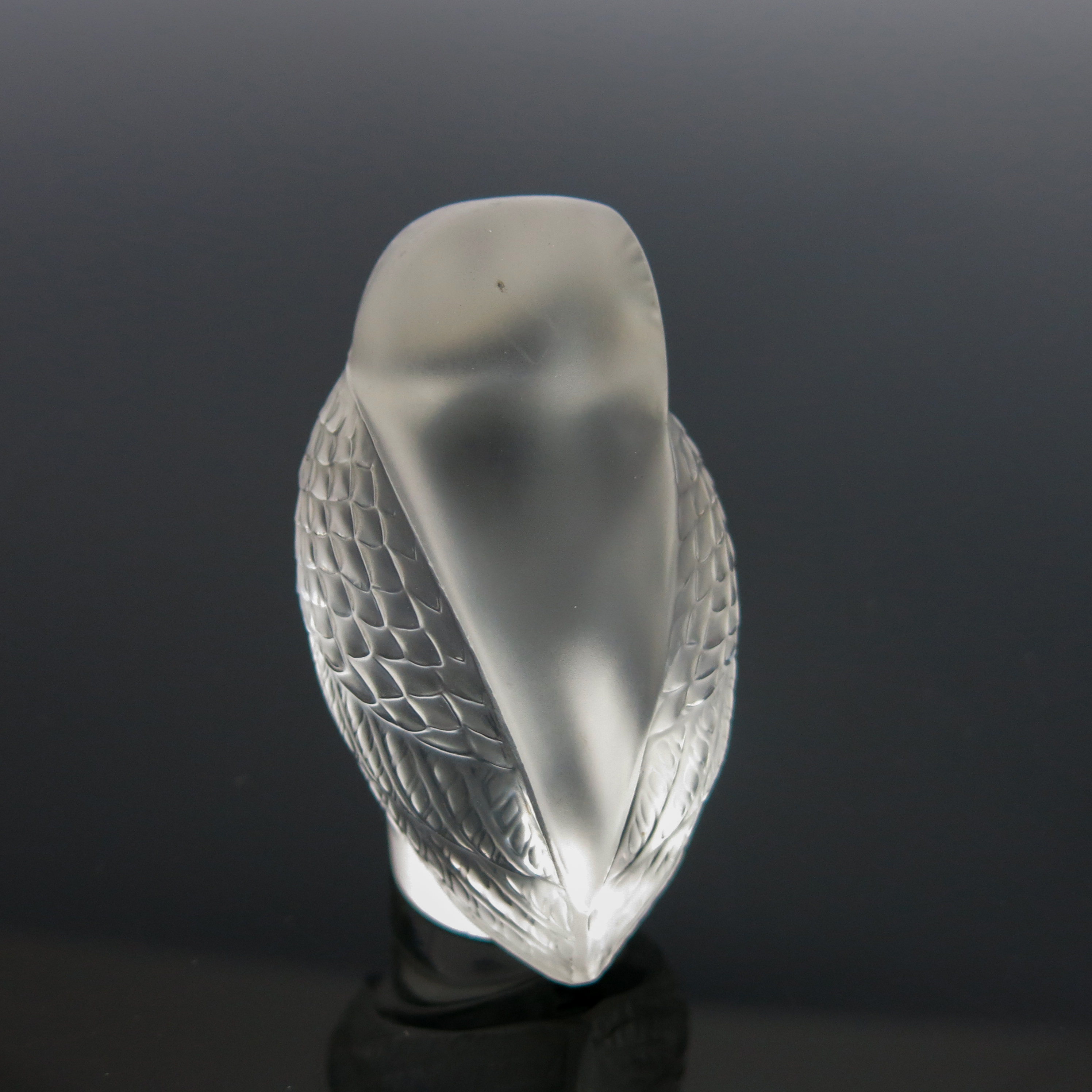 Lalique, a Chouette glass paprweight - Image 3 of 4