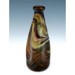 Christopher Dresser for James Couper (attributed), a Clutha style chalcedony glass vase