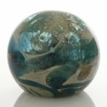 Joseph Said for Mdina, a studio glass Tiger sculpture or large paperweight