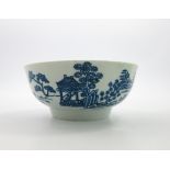 A Worcester blue and white bowl