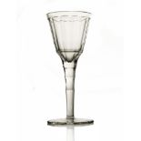 Emil Hoppe for E Bakalowits & Sohne, Vienna, a Secessionist wine glass, 1906