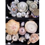 A collection of ceramics, including Franz porcelai