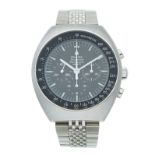 Omega, a stainless steel Speedmaster Professional Mark II bracelet watch