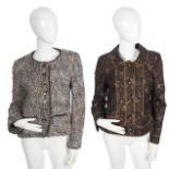 Caroline Charles, two ladies jackets