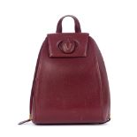 Cartier, a Bordeaux leather backpack