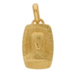 Bulgari, an 18ct gold Sancta Maria pendant