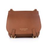 Burberry, a small crossbody saddle bag