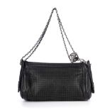 Chanel, a black leather Pulley handbag