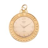 Sarcar Geneve, a 9ct gold coin fob watch