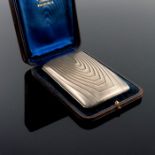 Peter Behrens (attributed), Jugendstil silver cigarette or cigar case, Martin Mayer