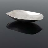 Geoffrey G Bellamy, silver rocker dish