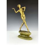 Josef Lorenzl, an Art Deco gilt bronze figure