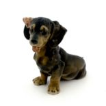 Dahl Jensen for Royal Copenhagen, a figure of a dachshund puppy