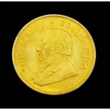 South Africa, 22ct gold Krugerrand 1974, obv. Paul Kruger bust left, rev. Springbok, 34.1g