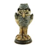 Robert Wallace Martin for Martin Brothers, a stoneware sculptural bird jar