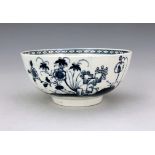 A Worcester blue and white bowl